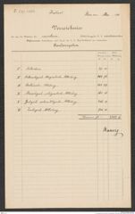 k.k. naturhistorisches Hofmuseum, Intendanzakten 1885-1896 (Hauer), Aktenzahl Z.287/1888, Seite 1